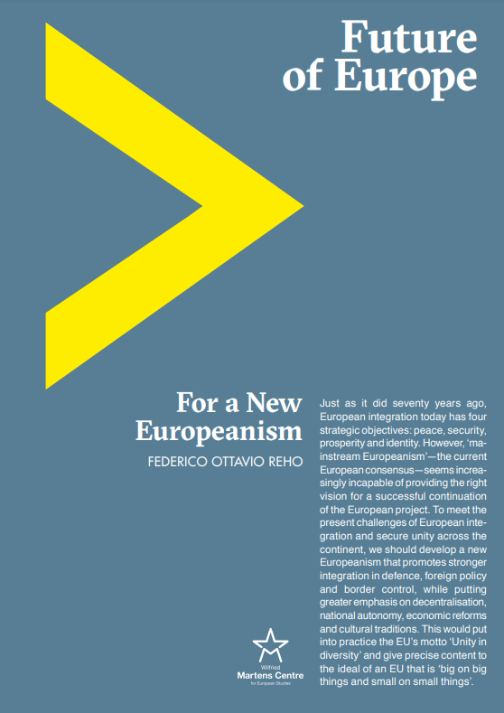 For a New Europeanism