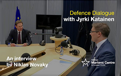 Defence Dialogue with Jyrki Katainen
