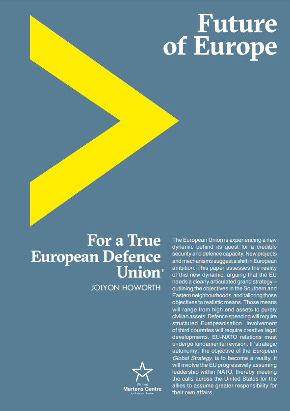 For a True European Defence Union