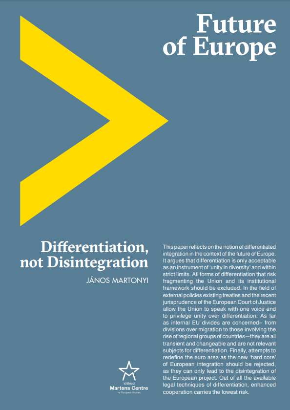 Differentiation, not Disintegration