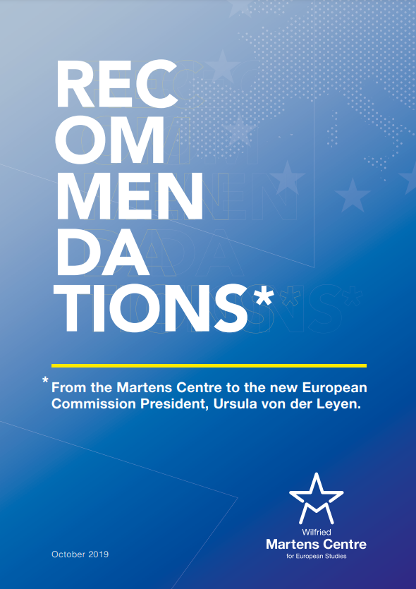 Recommendations for the new European Commission President