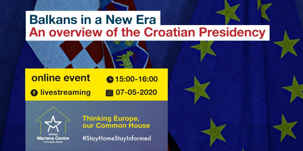 Online Event ‘Balkans in a New Era: An overview of the Croatian Presidency’