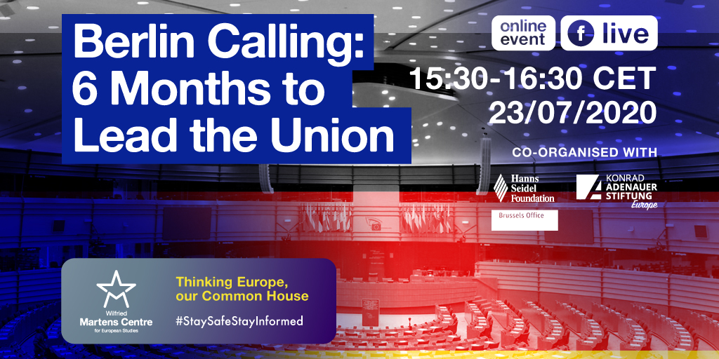 Online Event: ‘Berlin Calling: 6 Months to Lead the Union’