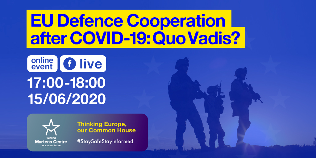 Online Event ‘EU Defence Cooperation after Covid-19: Quo Vadis?’