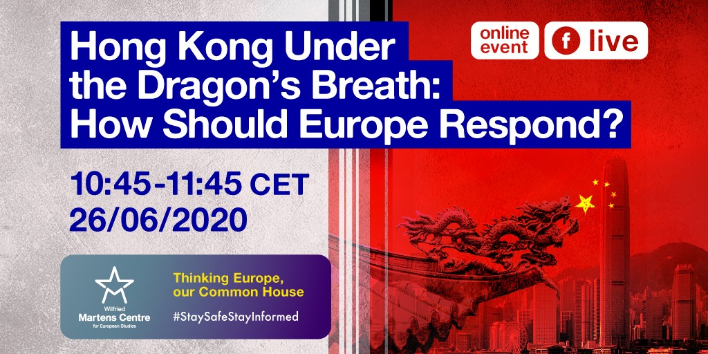 Online Event ‘Hong Kong Under the Dragon’s Breath: How Should Europe Respond?’