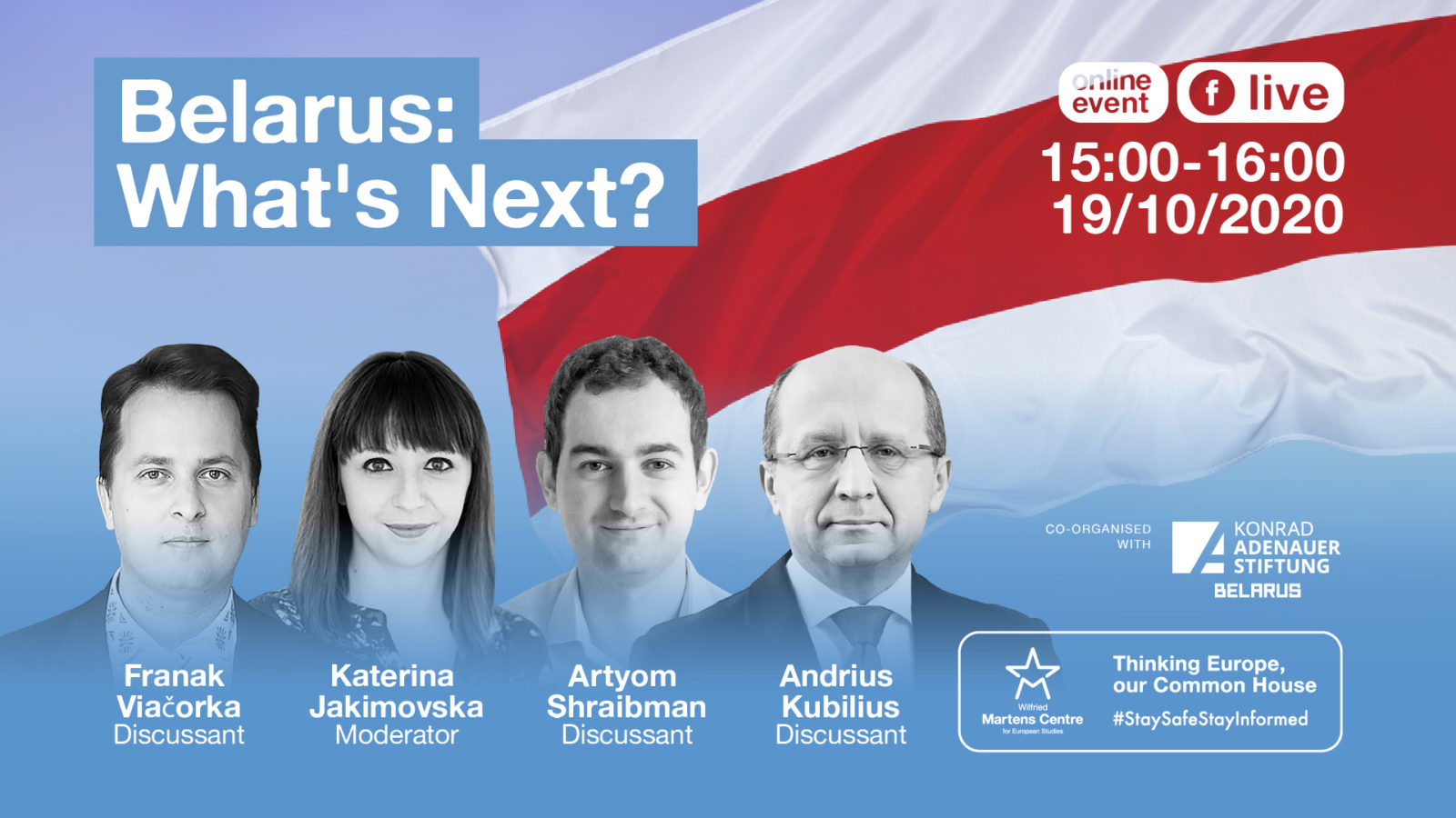 Online Event ‘Belarus: What’s Next?’