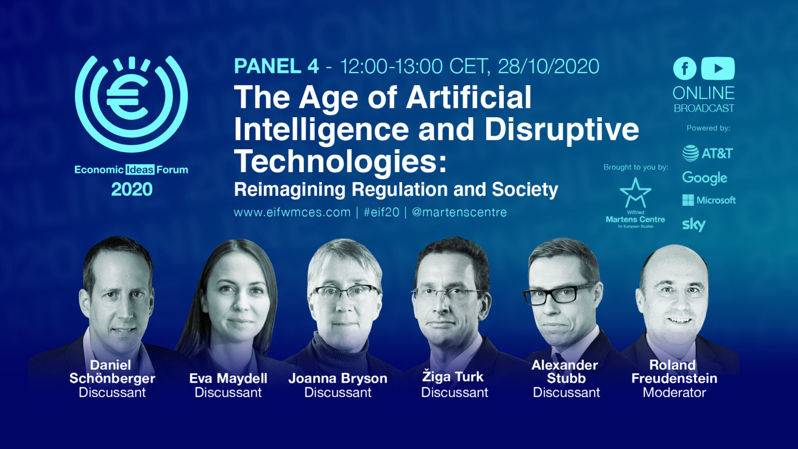 EIF 2020 – Panel 4: Artificial Intelligence