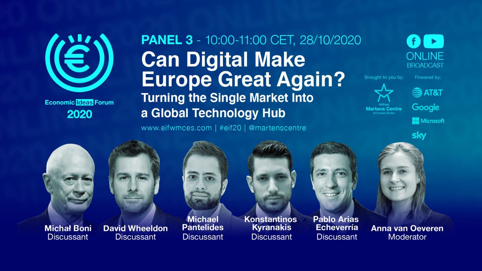 EIF 2020 – Panel 3: Digital Europe