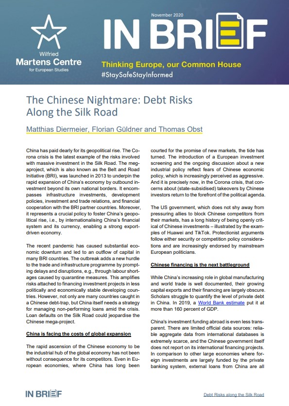 The Chinese Nightmare: Debt Risks Along the Silk Road