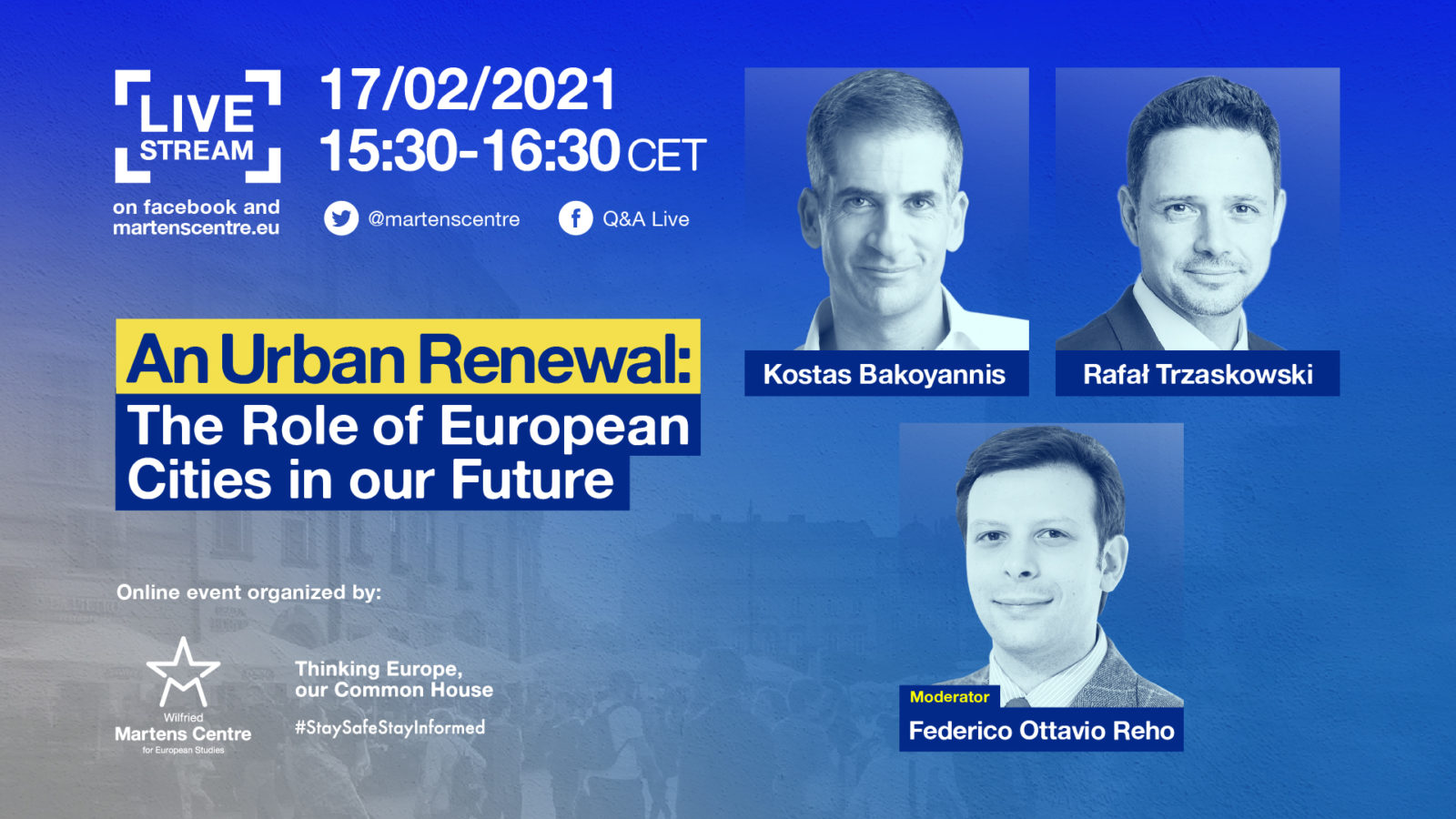 An Urban Renewal: The Role of European Cities in our Future