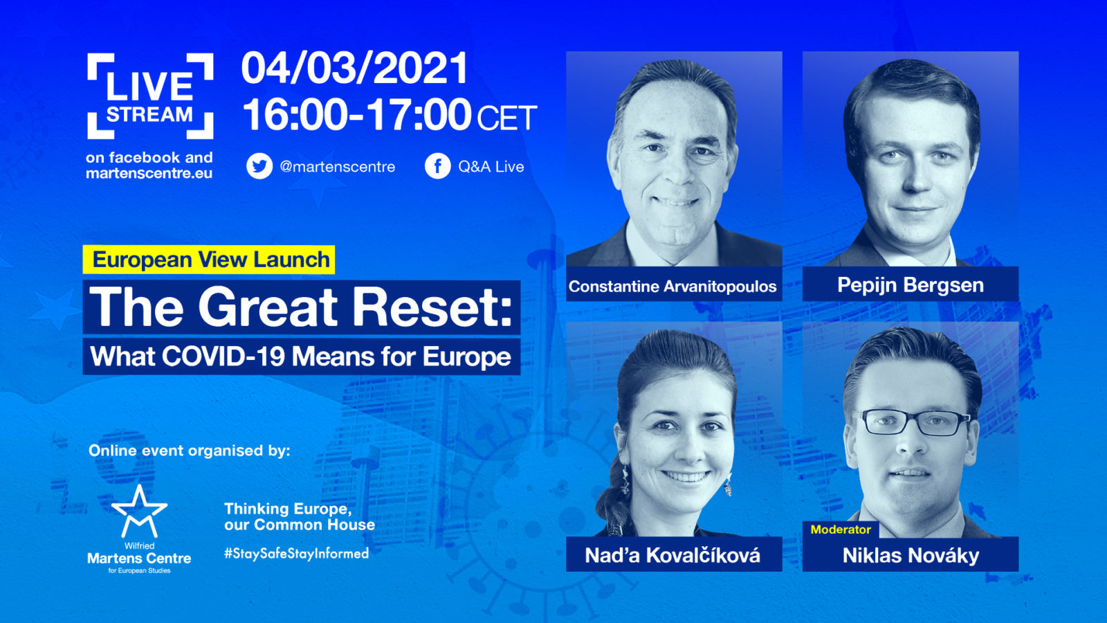 European View Launch The Great Reset: What COVID-19 Means for Europe