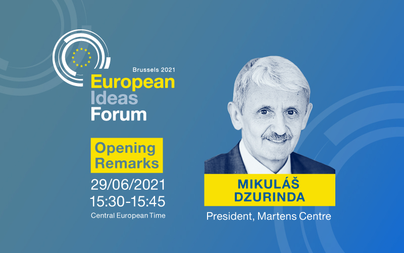 EIF 21 Opening Remarks – Mikuláš Dzurinda