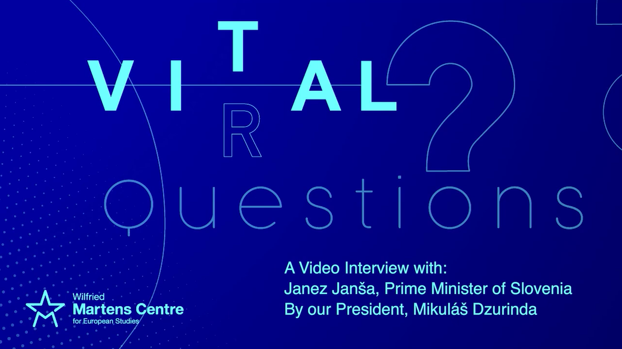 Video Vital Questions with Janez Janša and Mikuláš Dzurinda