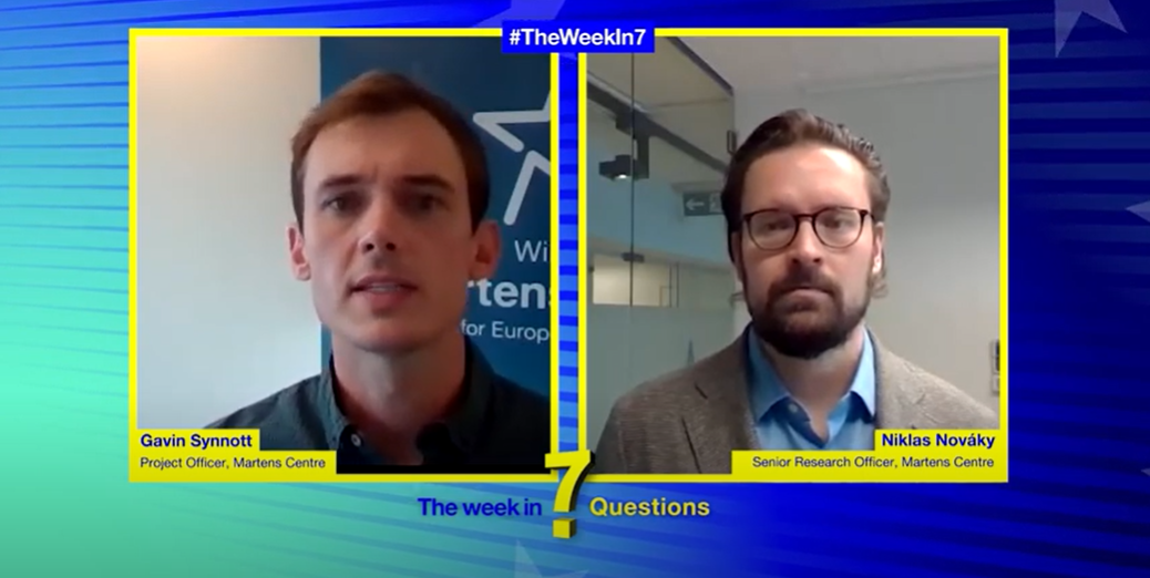 The Week in 7 Questions with Niklas Nováky