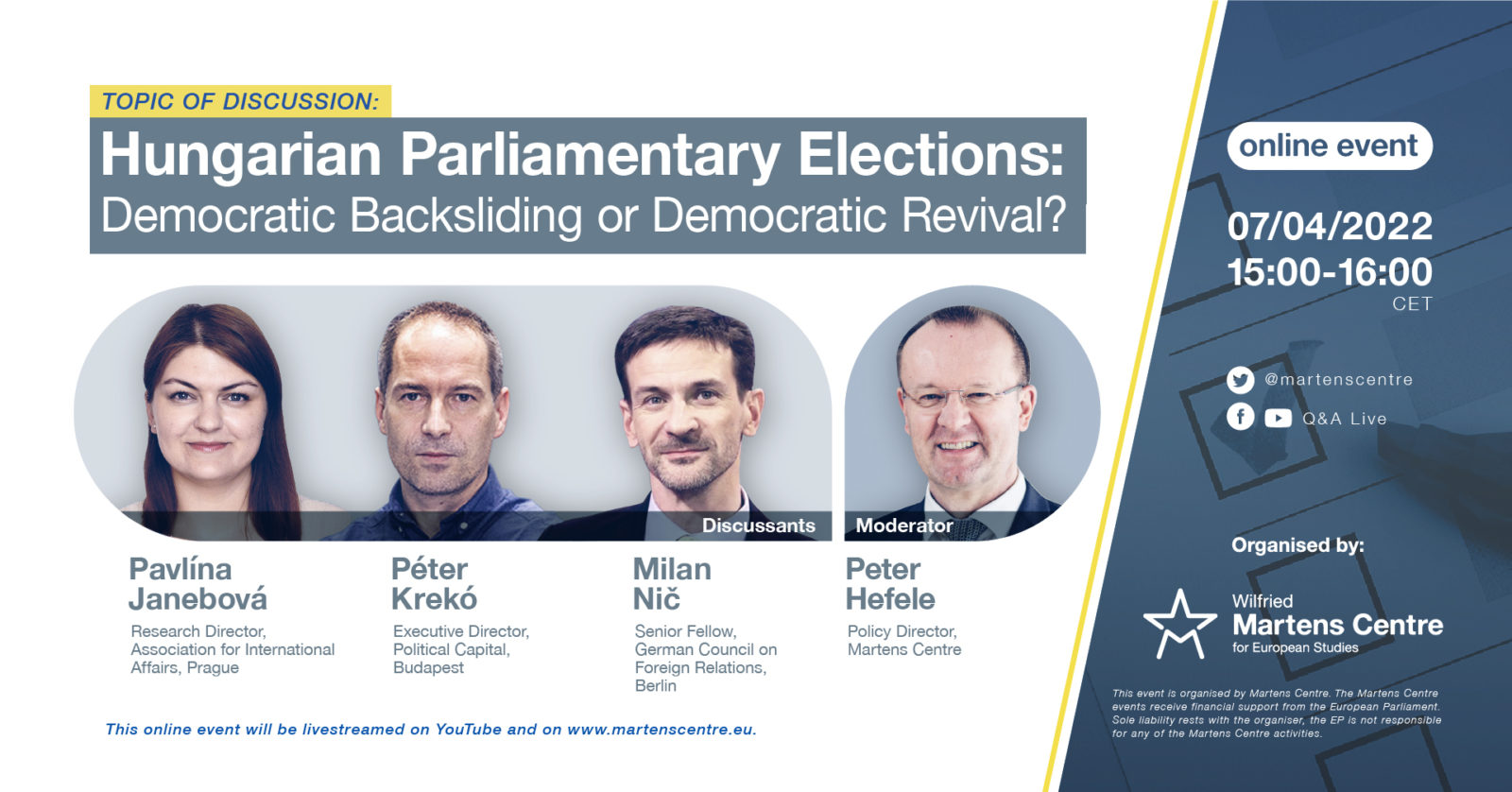 Hungarian Parliamentary Elections: Democratic Backsliding or Democratic Revival?