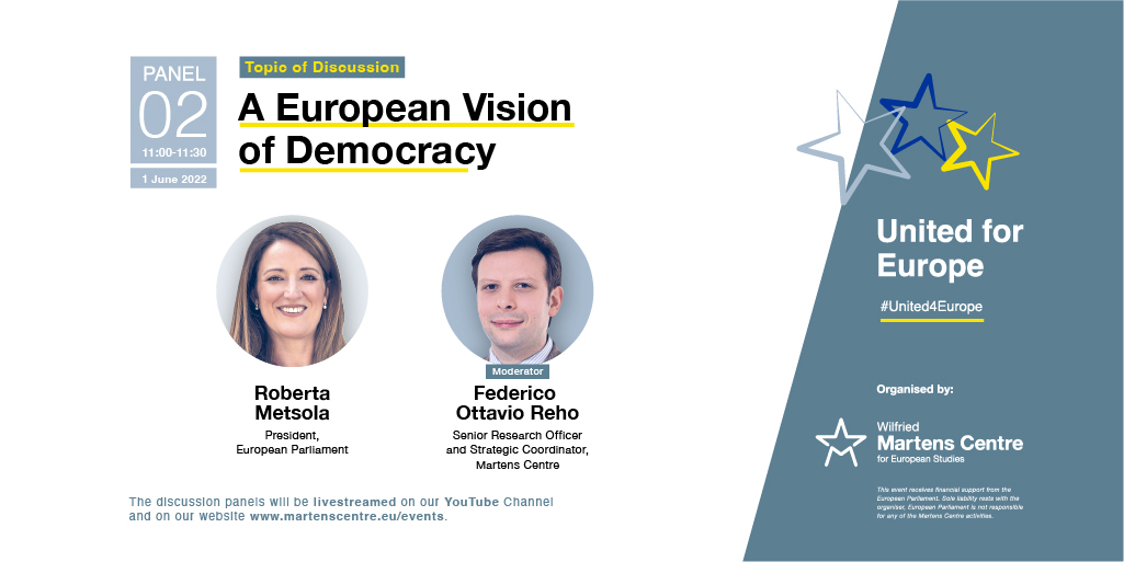 EPP Congress Panel 2 Day 2 – A European Vision of Democracy