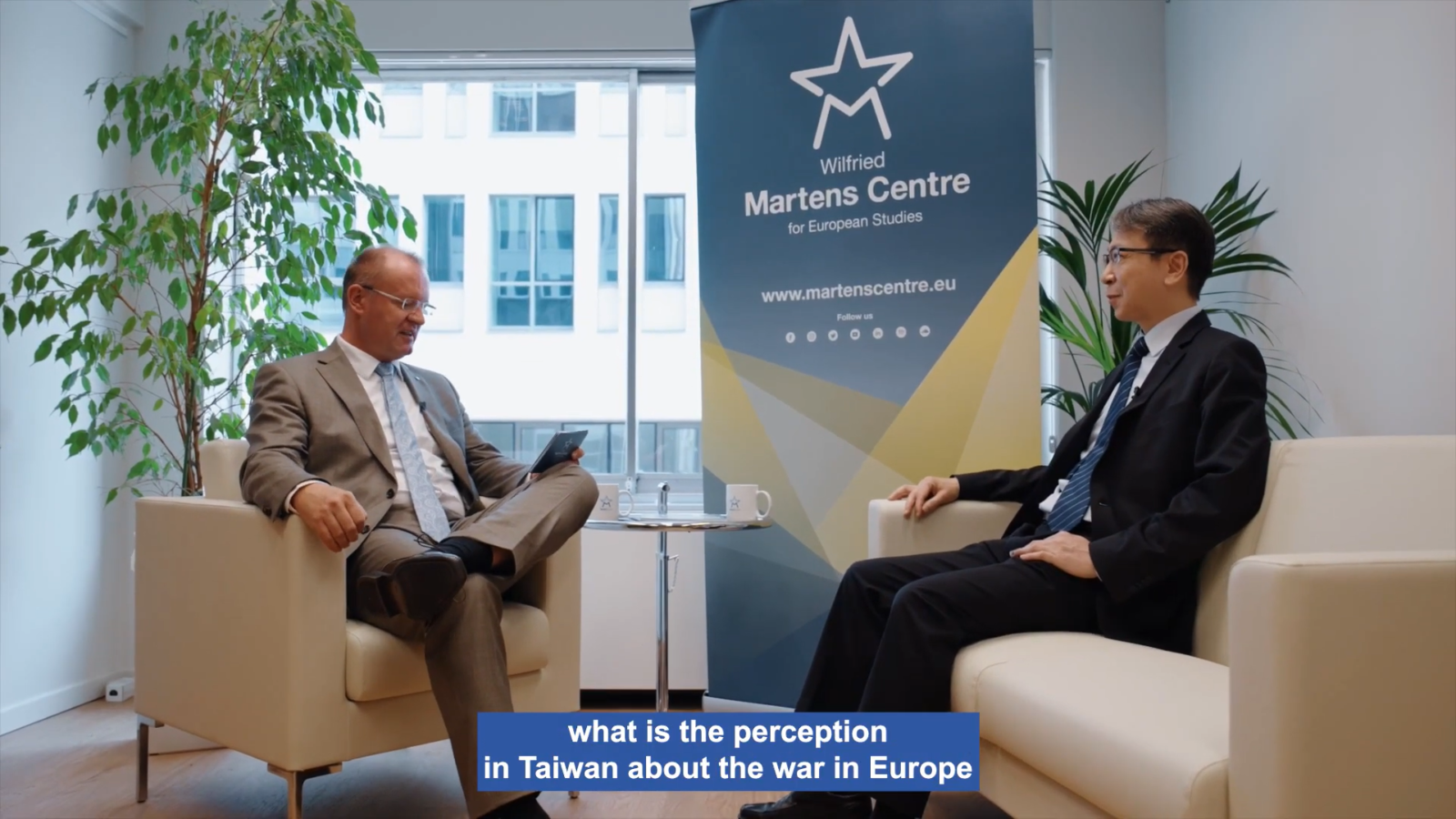 Thinking Talks Ep.6 with Ming-Yen Tsai, Ambassador, Taipei Representative Office in the EU & Belgium