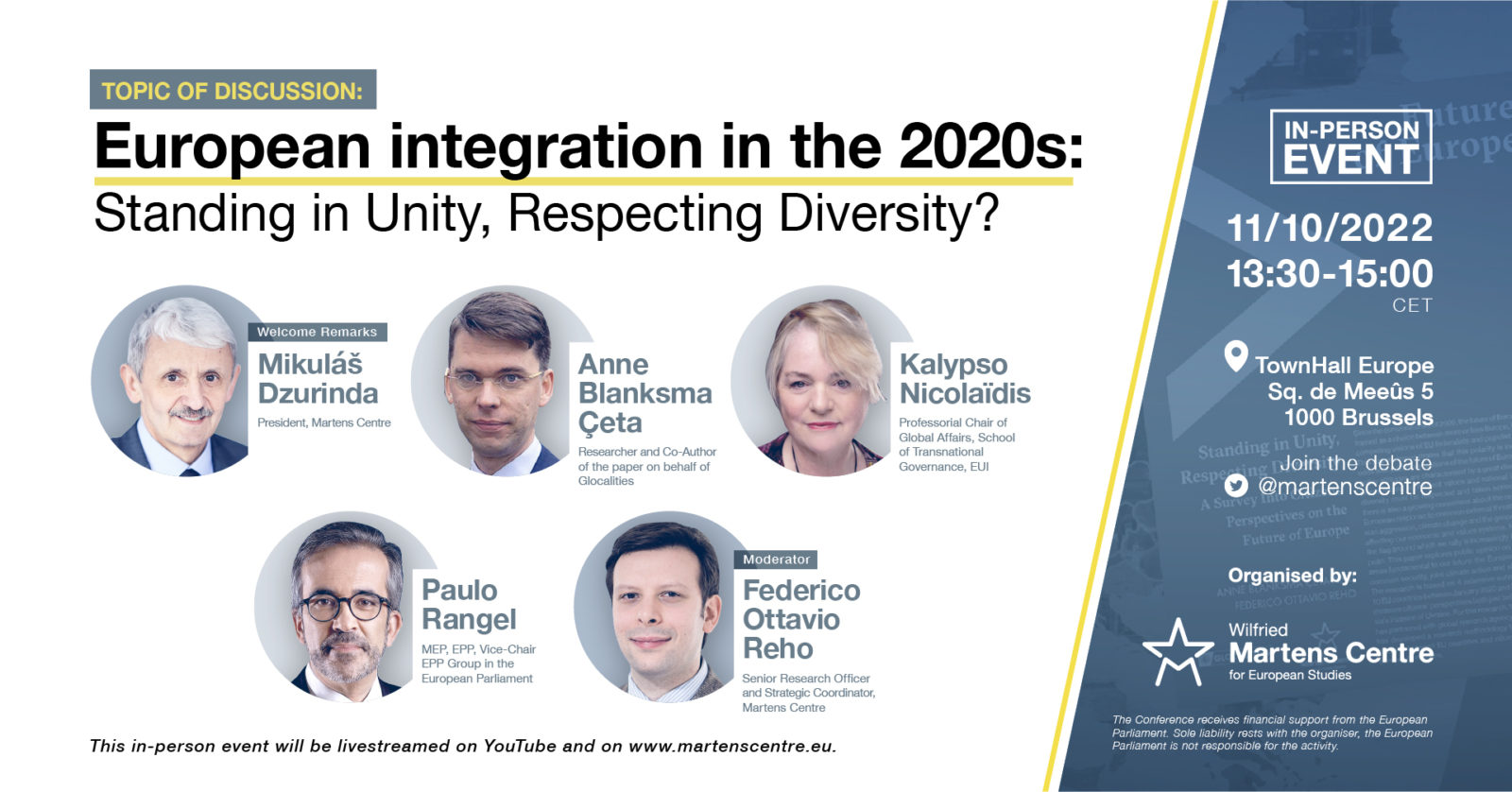European integration in the 2020s: Standing in Unity, Respecting Diversity?