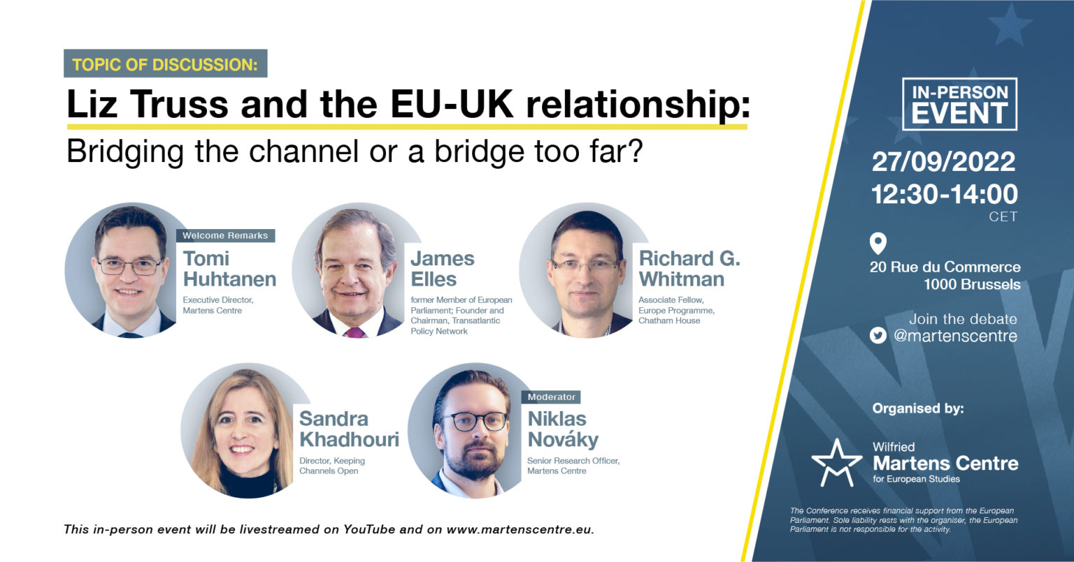 Liz Truss and EU-UK relationship: Bridging the channel or a bridge too far?