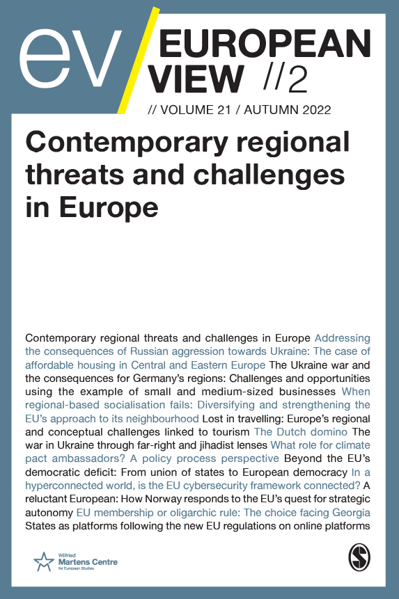 Contemporary regional threats and challenges in Europe