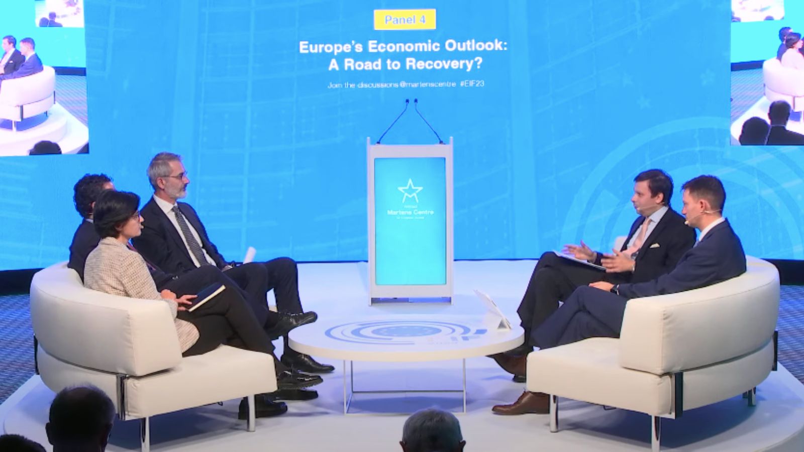 Europe’s Economic Outlook: A Road to Recovery? – Panel at EIF23