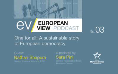 One For All, A Sustainable Story of European Democracy with Nathan Shepura