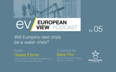 Will Europe’s next crisis be a water crisis? – The European View Podcast with Gisela Elsner