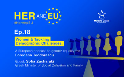 Women & Tackling Demographic Challenges with Greek Minister Sofia Zacharaki