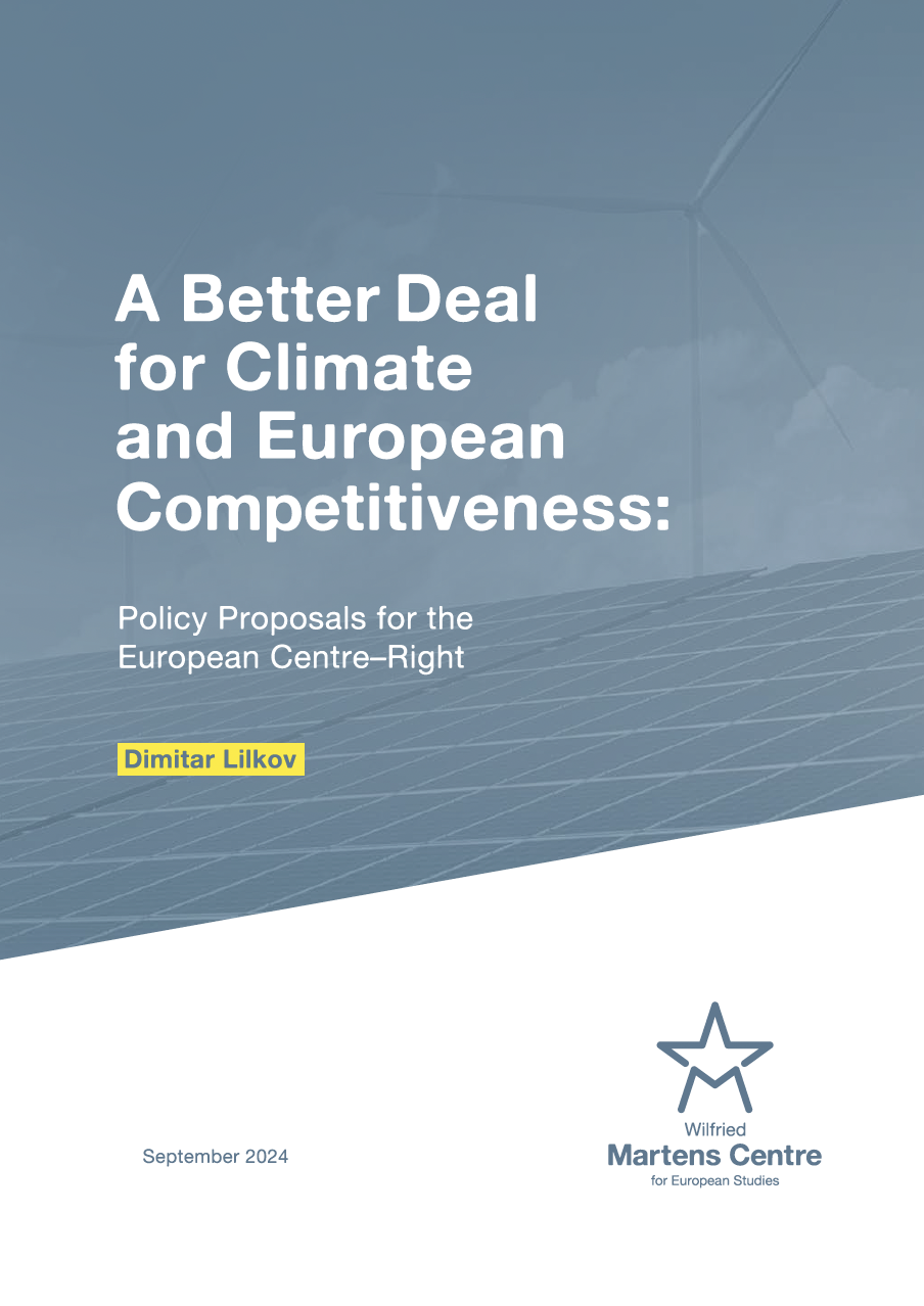 A Better Deal for Climate and European Competitiveness: Policy Proposals for the European Centre–Right