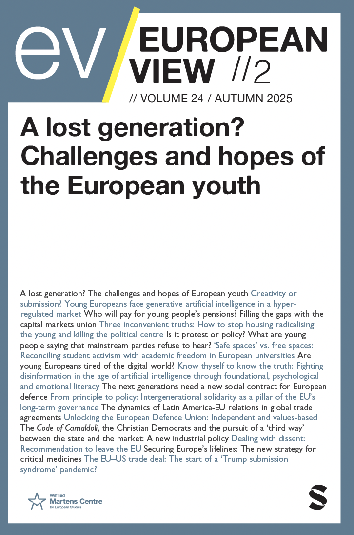 A Lost Generation? The Challenges and Hopes of European Youth