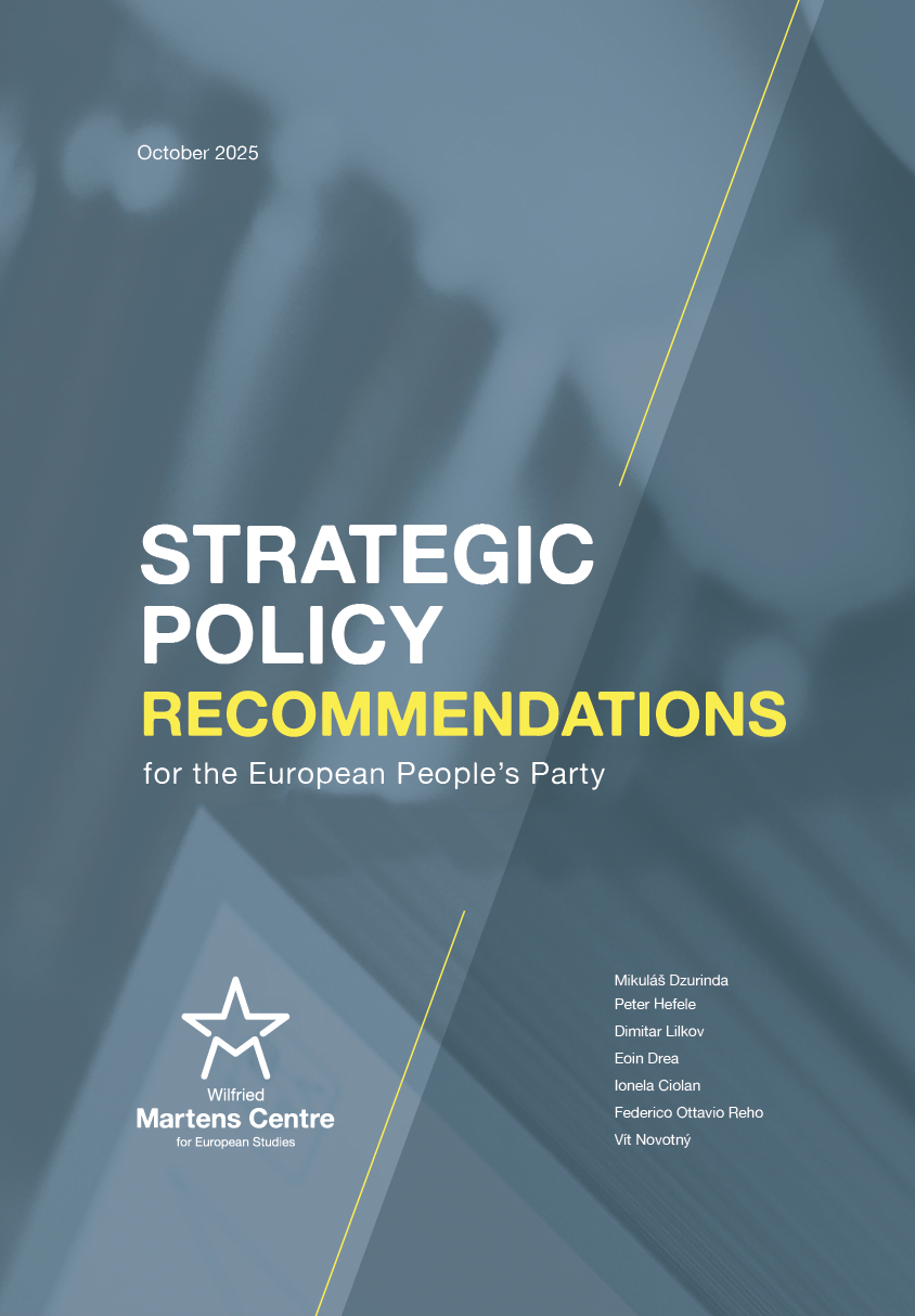 Strategic Policy Recommendations for the European People’s Party