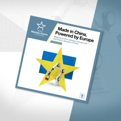 Made in China, Powered by Europe – Mapping the EU’s strategic leverage over the People’s Republic of China